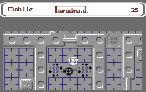 Paradroid screenshot - c64